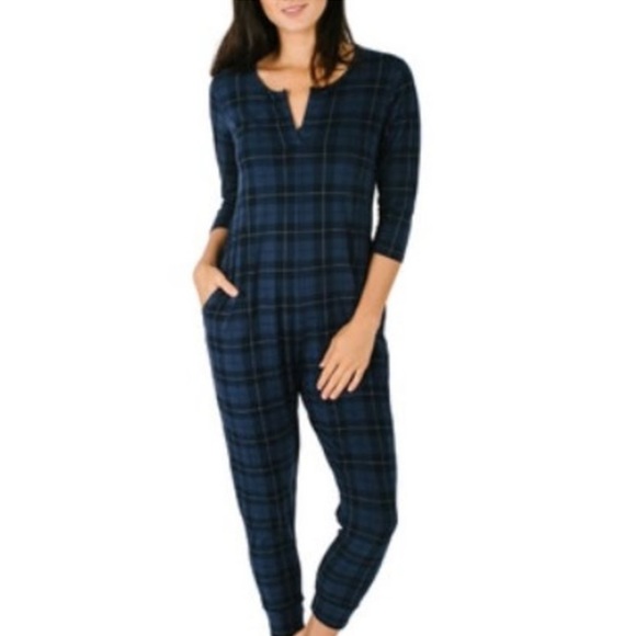 Smash & Tess Present In Plaid Romper - Picture 1 of 6